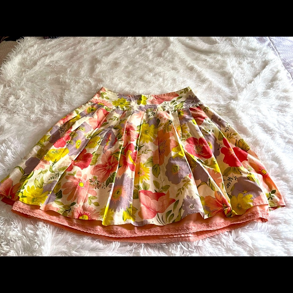 Beautiful Floral Summer Skirt